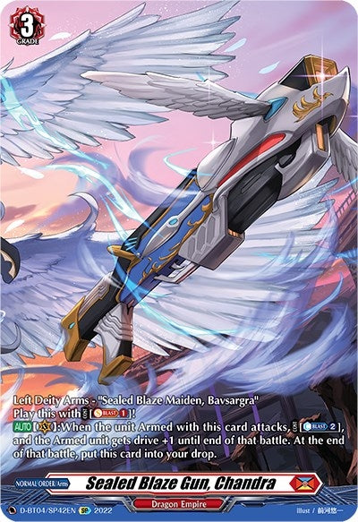 Image for Sealed Blaze Gun, Chandra (SP) (D-BT04: Awakening of Chakrabarthi) (D-BT04/SP42EN) - Cardfight Vanguard