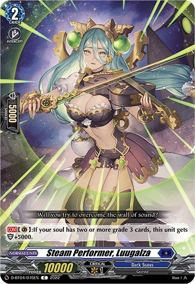 Image for Steam Performer, Luugalza (D-BT04: Awakening of Chakrabarthi) (D-BT04/076EN) - Cardfight Vanguard