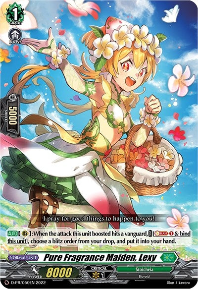 Image for Pure Fragrance Maiden, Lexy (D Promo Cards) (D-PR/050EN) - Cardfight Vanguard