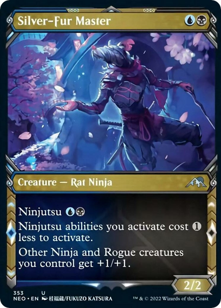 Image for Silver-Fur Master (Showcase) (Kamigawa: Neon Dynasty) (353) - Magic: The Gathering