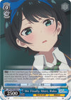 Image for We Finally Meet, Ruka (Rent-A-Girlfriend) (KNK/W86-E085 U) - Weiss Schwarz