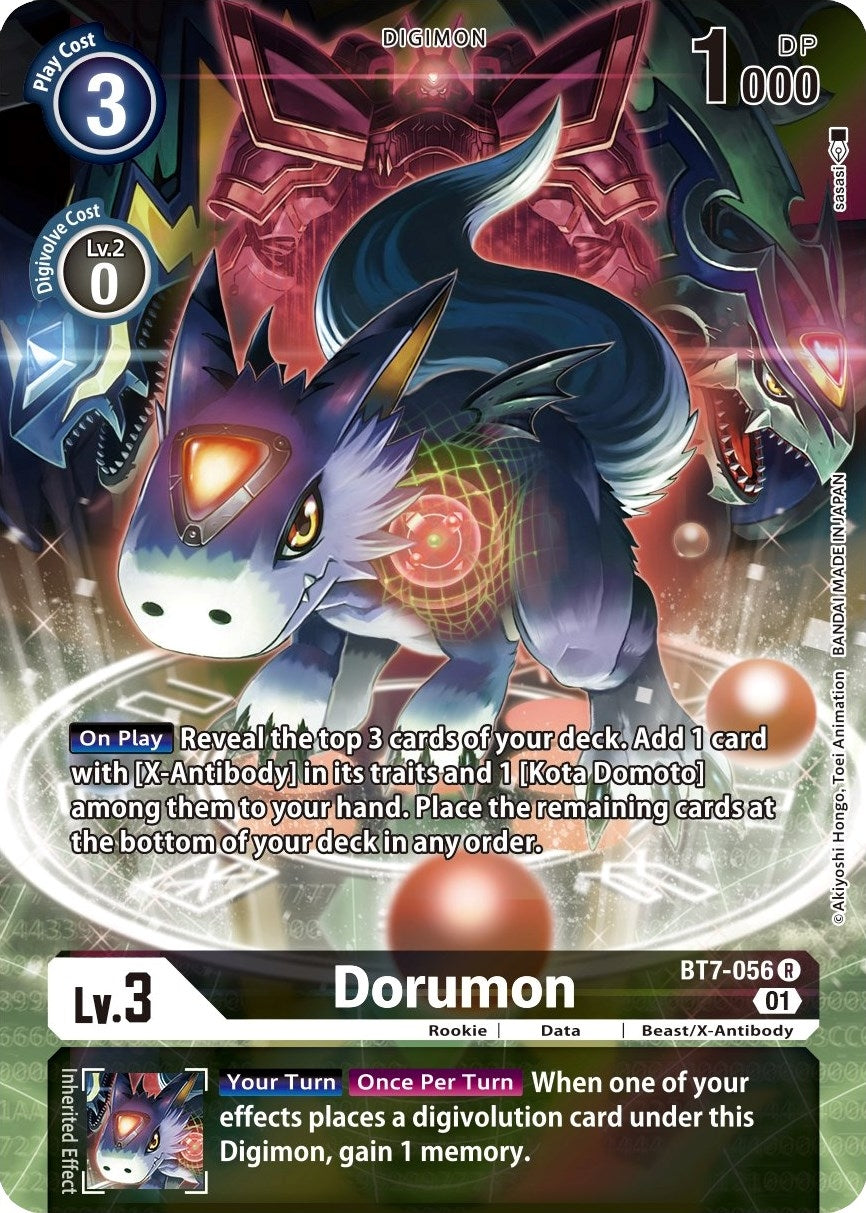 Image for Dorumon (Alternate Art) (BT7-056 R) [Next Adventure]