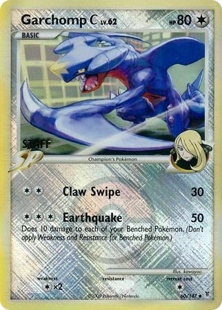 Image for Garchomp C - 60/147 (League Promo) [Staff] (League & Championship Cards) (060/147) - Pokemon