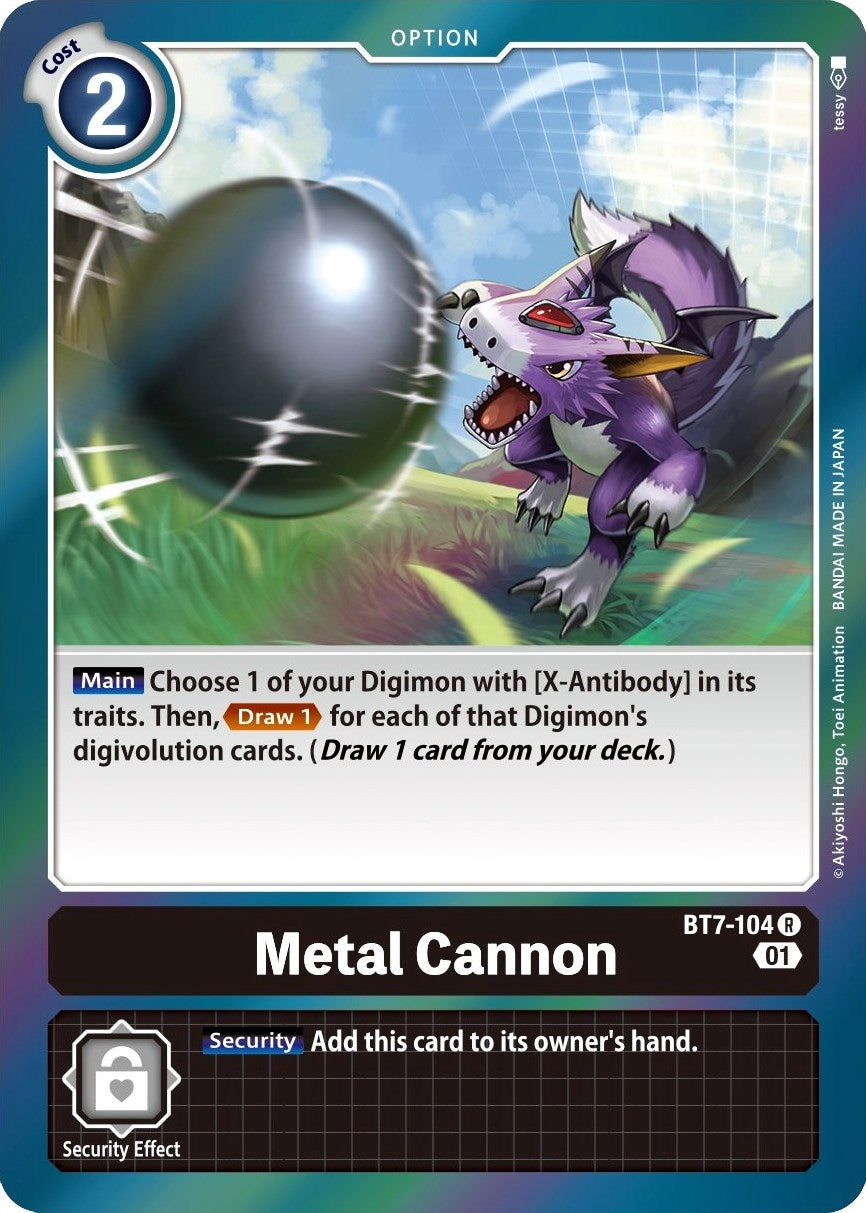 Image for Metal Cannon (BT7-104 R) [Next Adventure]