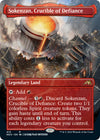 Image for Sokenzan, Crucible of Defiance (Borderless) (Kamigawa: Neon Dynasty) (415) - Magic: The Gathering