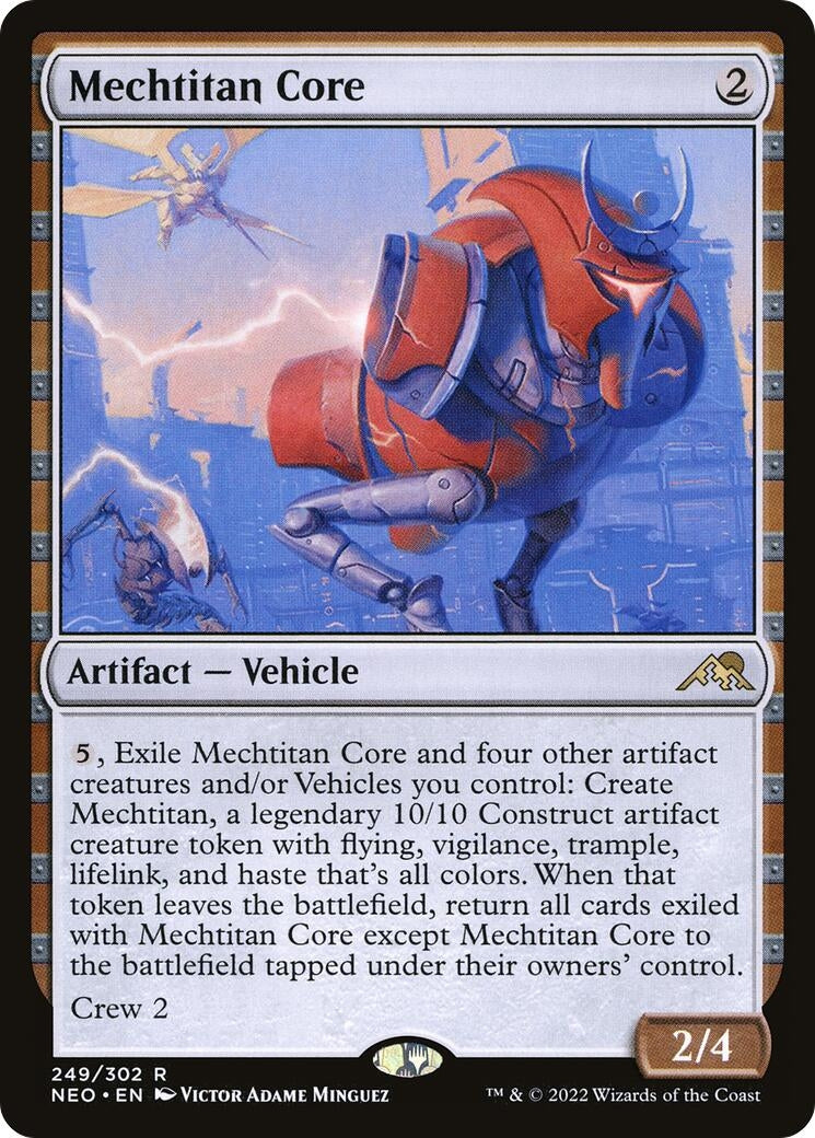 Image for Mechtitan Core (Kamigawa: Neon Dynasty) (249) - Magic: The Gathering