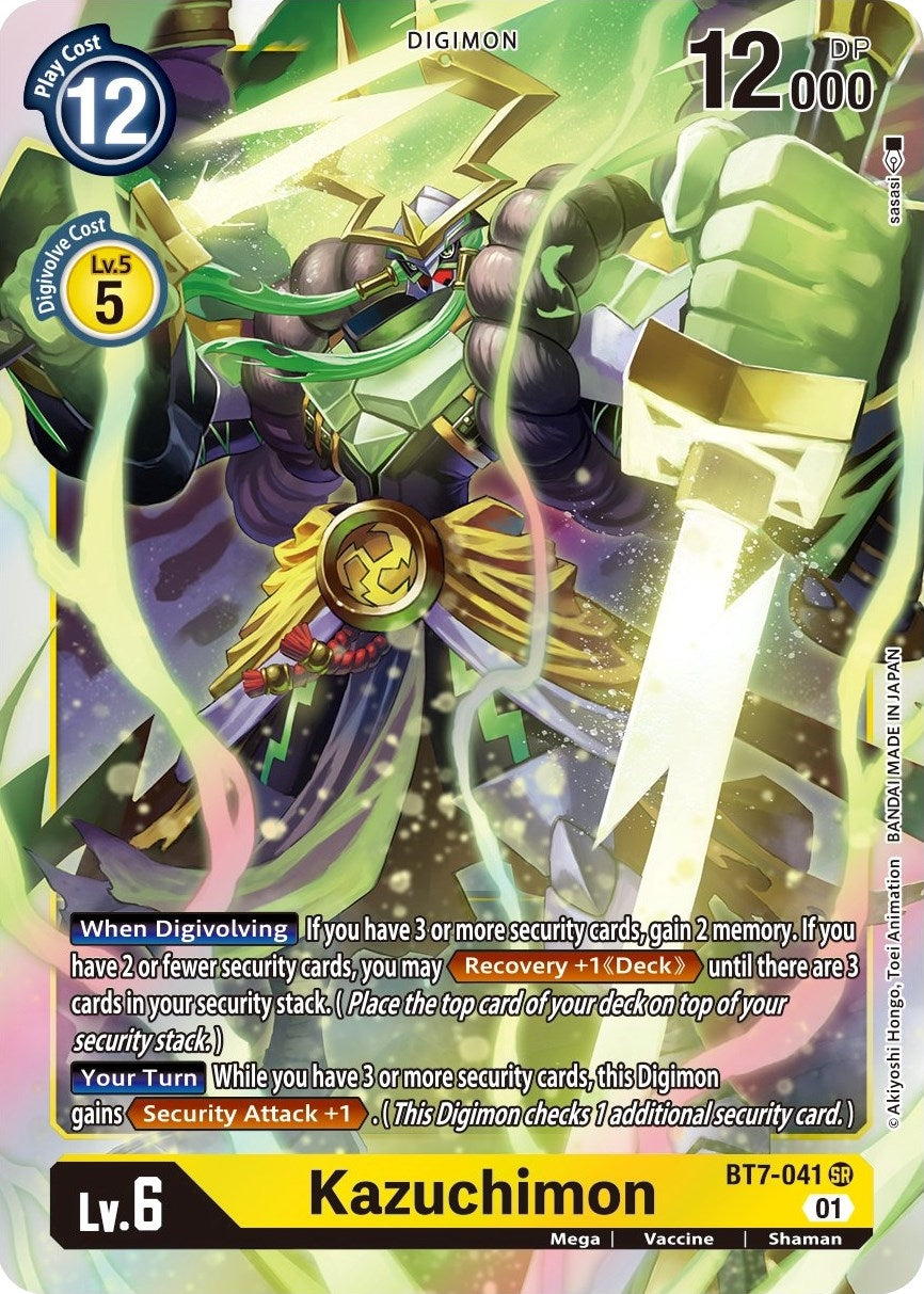 Image for Kazuchimon (BT7-041 SR) [Next Adventure]