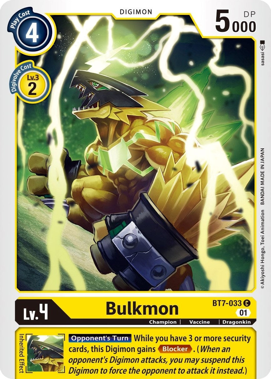 Image for Bulkmon (BT7-033 C) [Next Adventure]