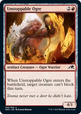 Image for Unstoppable Ogre (Kamigawa: Neon Dynasty) (169) - Magic: The Gathering