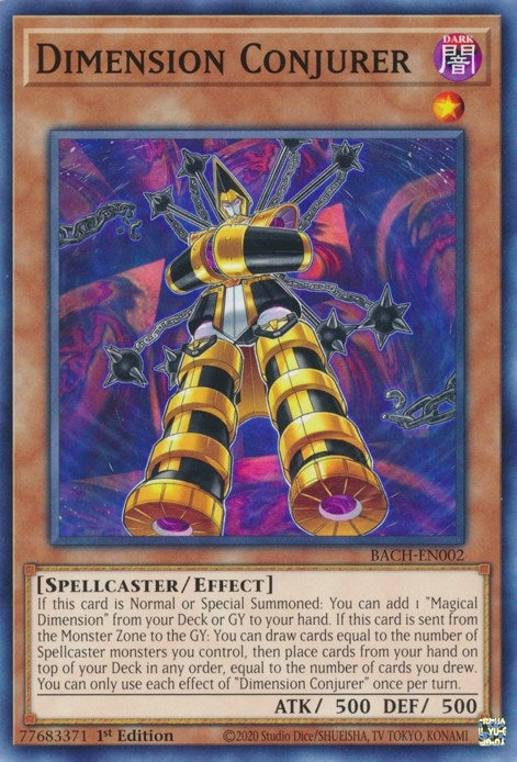 Image for Dimension Conjurer (Battle of Chaos) (BACH-EN002) - YuGiOh