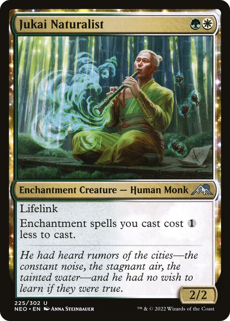 Image for Jukai Naturalist (Kamigawa: Neon Dynasty) (225) - Magic: The Gathering