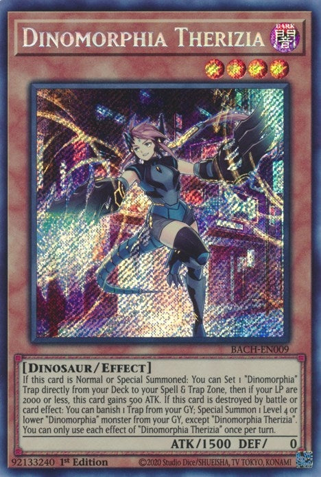 Image for Dinomorphia Therizia (Battle of Chaos) (BACH-EN009) - YuGiOh