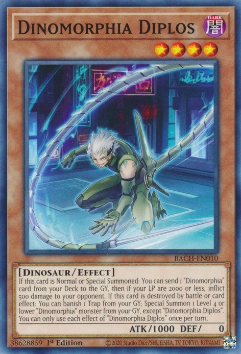 Image for Dinomorphia Diplos (Battle of Chaos) (BACH-EN010) - YuGiOh