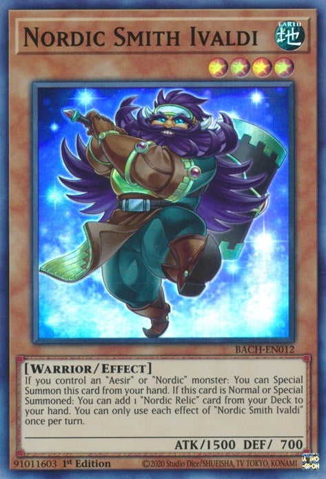 Image for Nordic Smith Ivaldi (Battle of Chaos) (BACH-EN012) - YuGiOh
