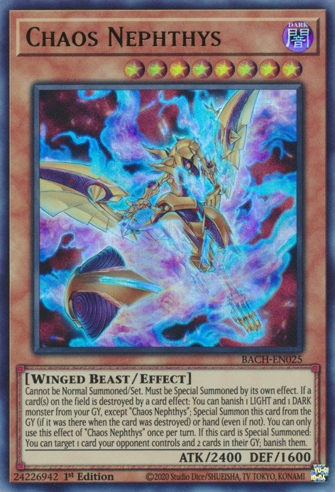 Image for Chaos Nephthys (Battle of Chaos) (BACH-EN025) - YuGiOh