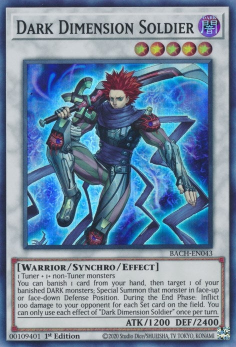 Image for Dark Dimension Soldier (Battle of Chaos) (BACH-EN043) - YuGiOh