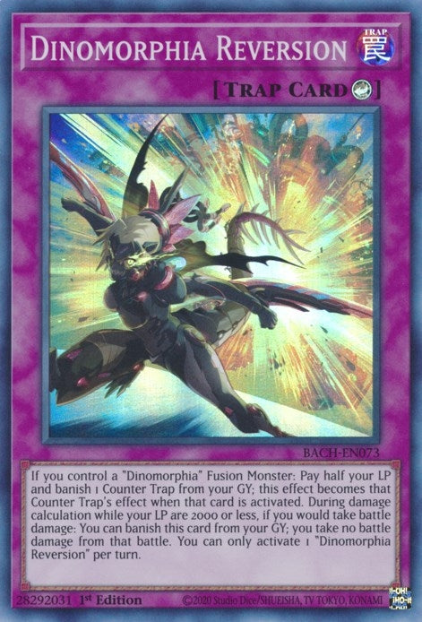 Image for Dinomorphia Reversion (Battle of Chaos) (BACH-EN073) - YuGiOh