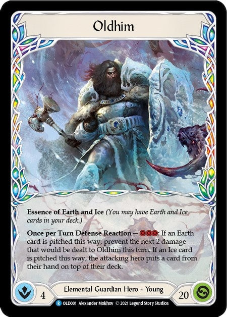 Image for Oldhim (Blitz Deck: Tales of Aria - Oldhim) (OLD001) - Flesh and Blood TCG