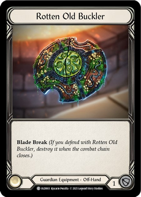 Image for Rotten Old Buckler (Blitz Deck: Tales of Aria - Oldhim) (OLD003) - Flesh and Blood TCG