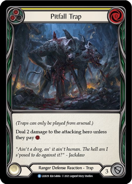Image for Pitfall Trap (Blitz Deck: Tales of Aria - Lexi) (LXI029) - Flesh and Blood TCG