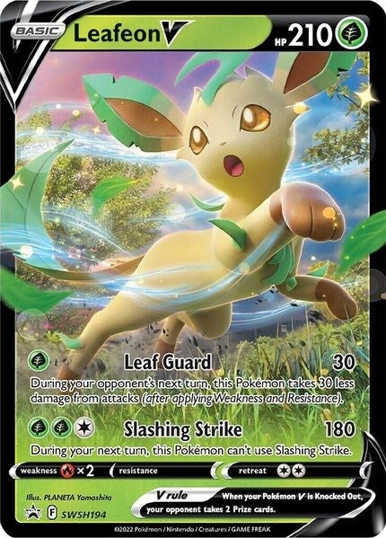 Image for Leafeon V - SWSH194 (SWSH: Sword & Shield Promo Cards) (SWSH194) - Pokemon