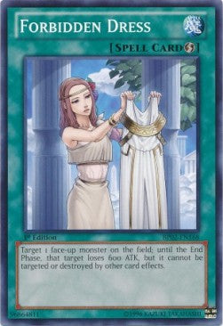 Forbidden Dress (V.1 - Common) - Battle Pack 2: War of the Giants (Common) [BP02-168]
