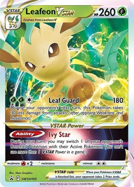 Image for Leafeon VSTAR - SWSH195 (SWSH: Sword & Shield Promo Cards) (SWSH195) - Pokemon