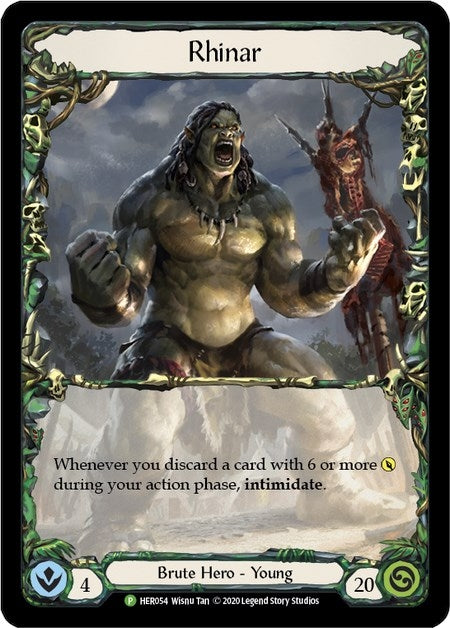 Image for Rhinar - HER054 (Flesh and Blood: Promo Cards) (HER054) - Flesh and Blood TCG