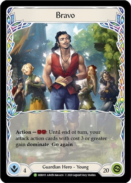 Image for Bravo - HER055 (Flesh and Blood: Promo Cards) (HER055) - Flesh and Blood TCG