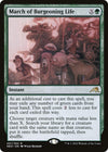 Image for March of Burgeoning Life (Kamigawa: Neon Dynasty) (201) - Magic: The Gathering