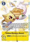 Image for Yellow Memory Boost! - P-037 (Next Adventure Box Promotion Pack) - Digimon Card Game