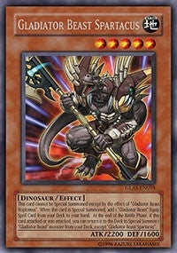Image for Gladiator Beast Spartacus (Gladiator's Assault) (GLAS-EN018) - YuGiOh
