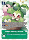 Image for Green Memory Boost! - P-038 (Next Adventure Box Promotion Pack) - Digimon Card Game