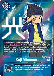 Image for Koji Minamoto (Box Topper) (BT7-087 R) [Next Adventure]