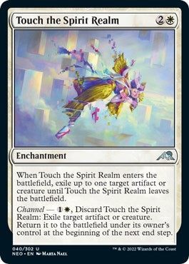 Image for Touch the Spirit Realm (Kamigawa: Neon Dynasty) (40) - Magic: The Gathering