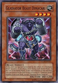 Image for Gladiator Beast Dimacari (Gladiator's Assault) (GLAS-EN023) - YuGiOh