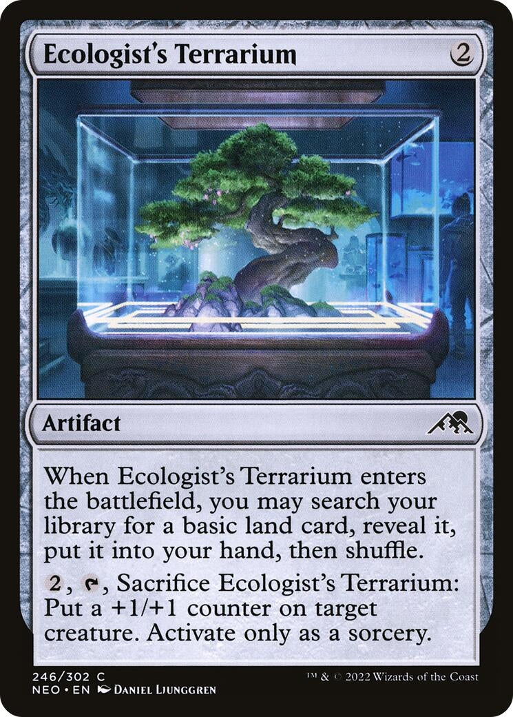 Image for Ecologist's Terrarium (Kamigawa: Neon Dynasty) (246) - Magic: The Gathering