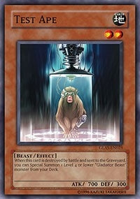 Image for Test Ape (Gladiator's Assault) (GLAS-EN025) - YuGiOh
