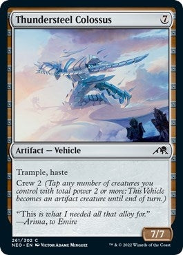 Image for Thundersteel Colossus (Kamigawa: Neon Dynasty) (261) - Magic: The Gathering