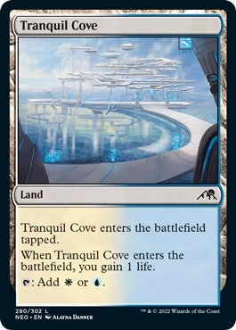 Image for Tranquil Cove (Kamigawa: Neon Dynasty) (280) - Magic: The Gathering