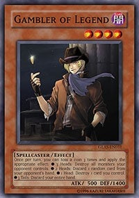 Image for Gambler of Legend (Gladiator's Assault) (GLAS-EN031) - YuGiOh