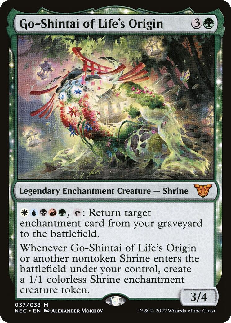 Image for Go-Shintai of Life's Origin (Commander: Kamigawa: Neon Dynasty) (37) - Magic: The Gathering