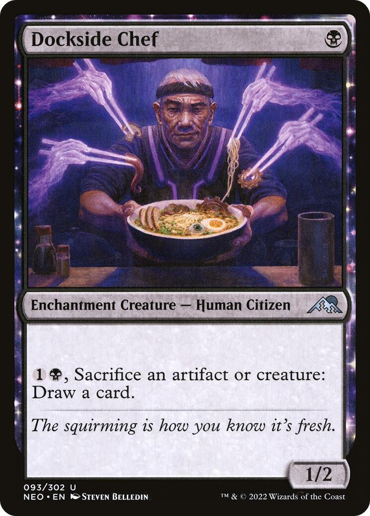 Image for Dockside Chef (Kamigawa: Neon Dynasty) (93) - Magic: The Gathering