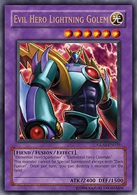 Image for Evil Hero Lightning Golem (Gladiator's Assault) (GLAS-EN039) - YuGiOh