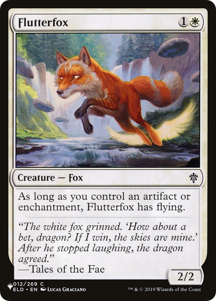 Image for Flutterfox (The List Reprints) (012/269) - Magic: The Gathering