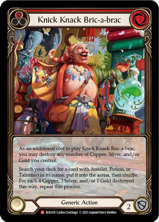 Image for Knick Knack Bric-a-brac (Extended Art) (Everfest) (EVR159) - Flesh and Blood TCG