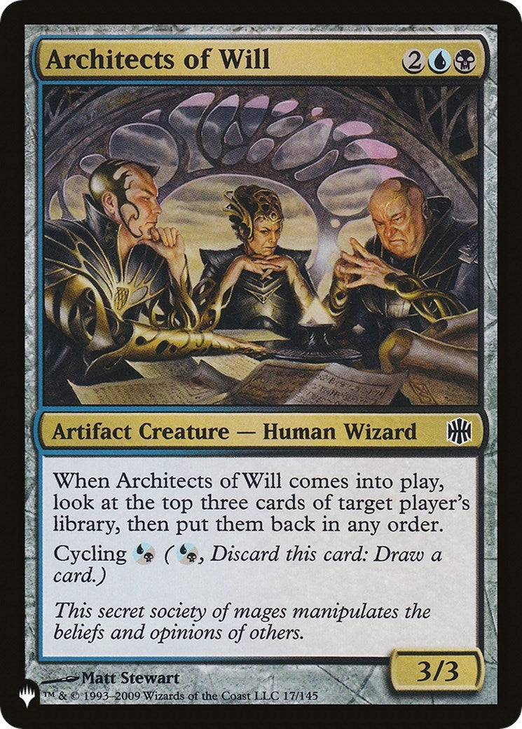 Image for Architects of Will (The List Reprints) (17/145) - Magic: The Gathering