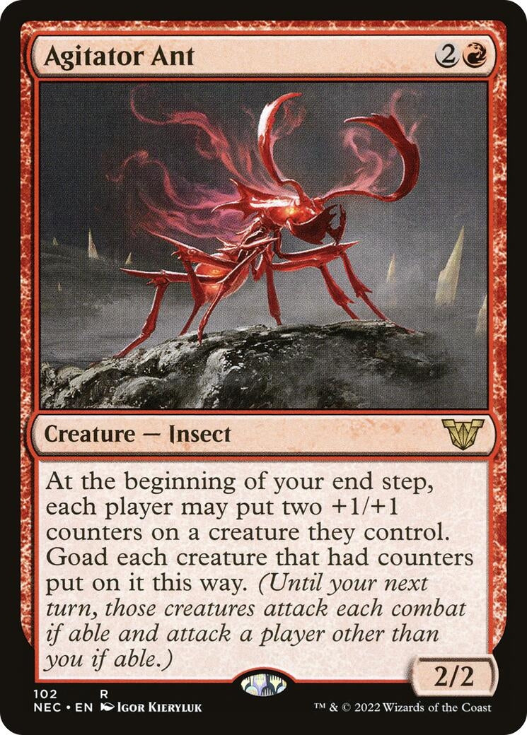 Image for Agitator Ant (Commander: Kamigawa: Neon Dynasty) (102) - Magic: The Gathering