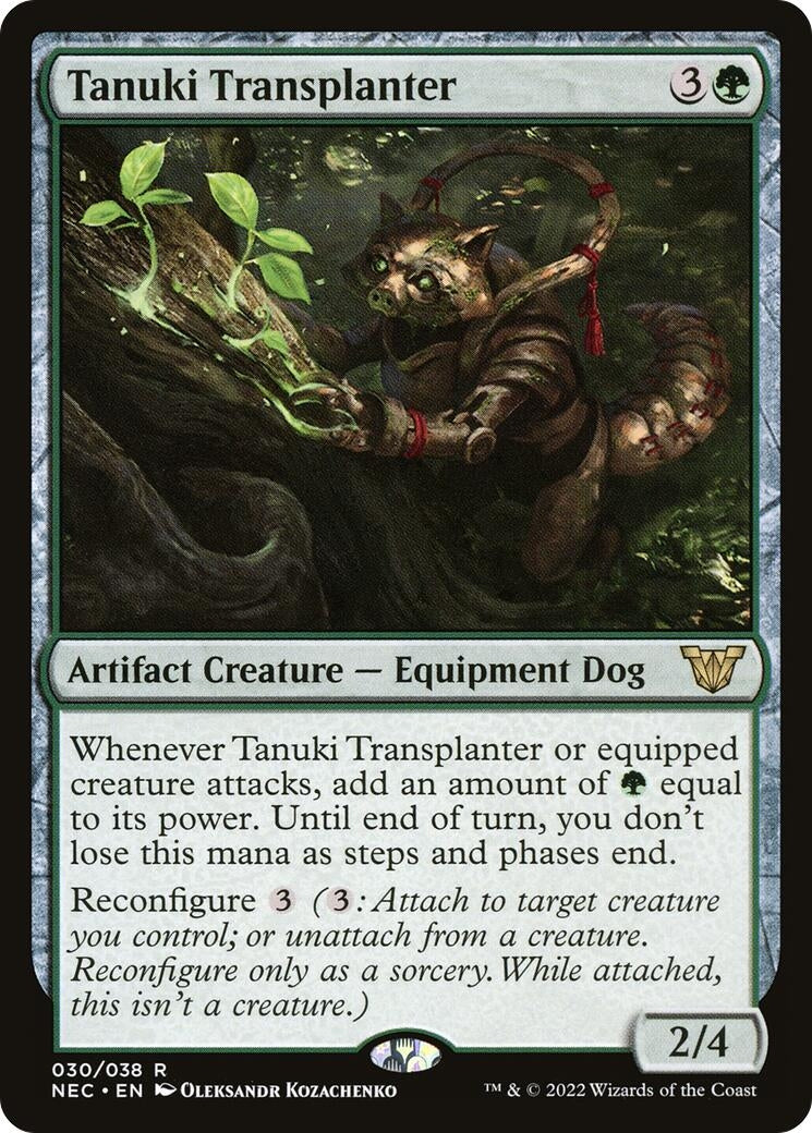 Image for Tanuki Transplanter (Commander: Kamigawa: Neon Dynasty) (30) - Magic: The Gathering