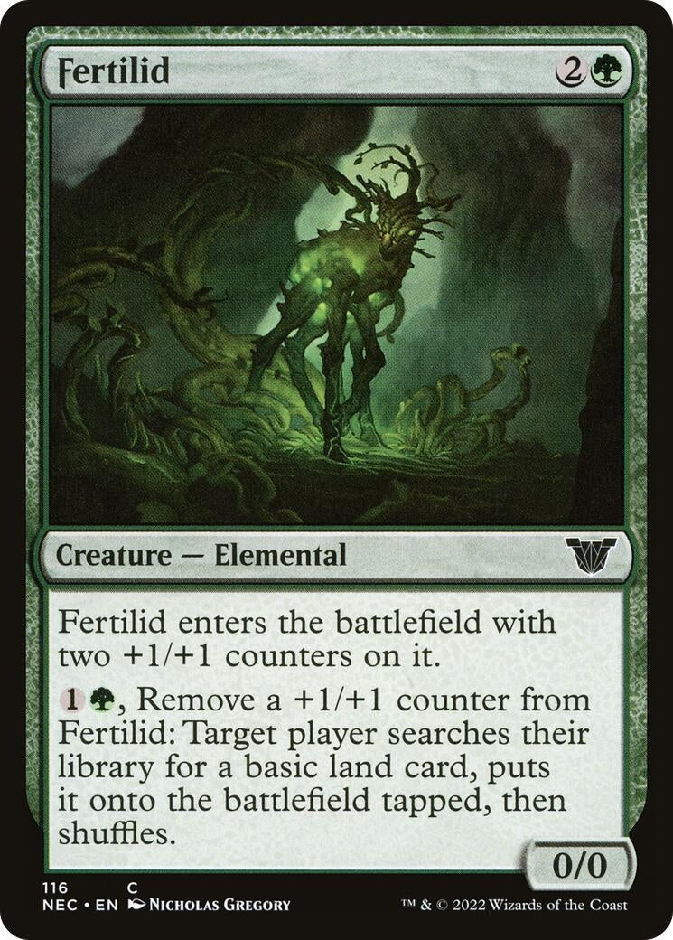 Image for Fertilid (Commander: Kamigawa: Neon Dynasty) (116) - Magic: The Gathering